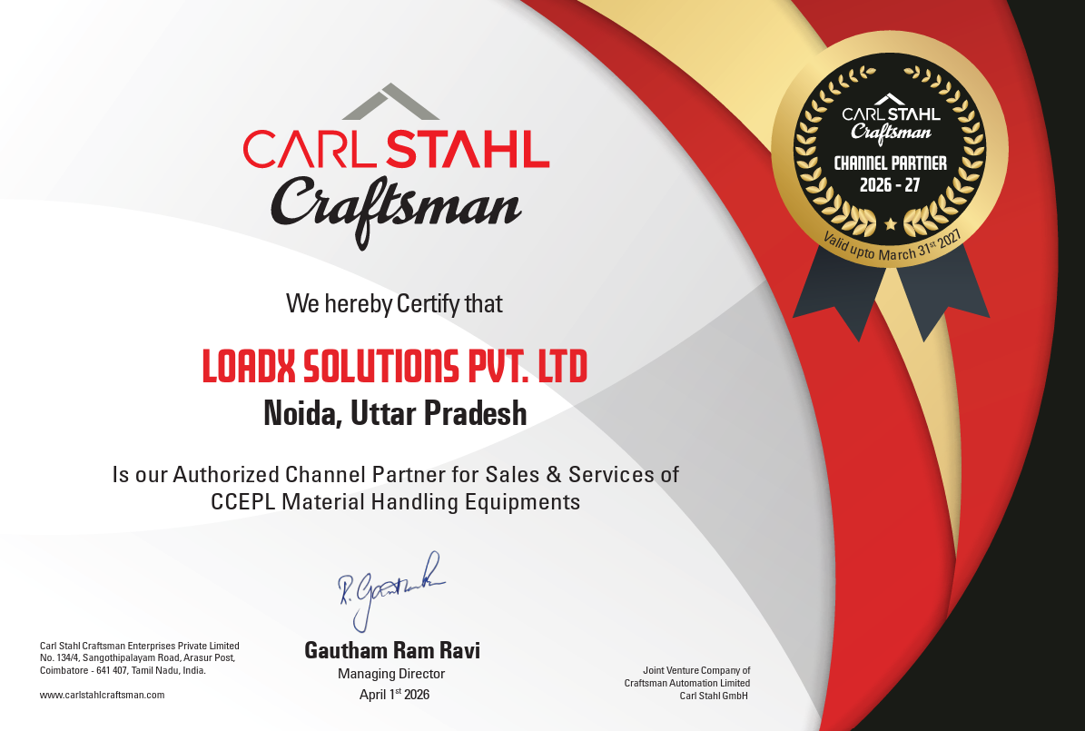 LoadX Solution Official Authorization Certificate